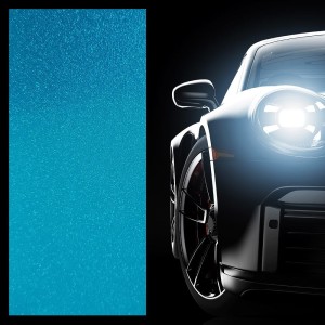Folia samochodowa Oracal 970-182 Sparkling turbo turquise Metallic klej kanalik ROLKA-25mb