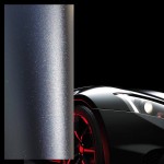 Folia samochodowa KPMF K89021AR czarna MAT klej kanalikowy (mb)