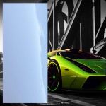 Folia samochodowa KPMF K88011AR biała POŁYSK klej kanalikowy (mb)