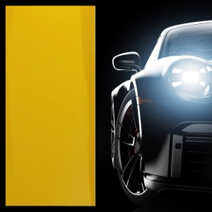 Folia samochodowa Oracal 970-209G żółta maize yellow klej kanalikowy ROLKA-25mb