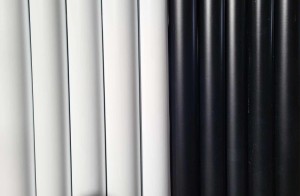 WYPRZEDAŻ kolor biały/czarny  serii 451 półmat 100cm - zestaw I