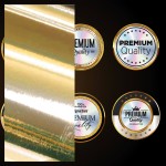 Folia Oracal 352-912 dwustronnie złota połysk 50 mikronów (rolka) PROMOCJA