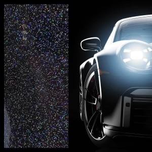 Folia samochodowa Oracal 970-905G metallic black galactic gold (mb)