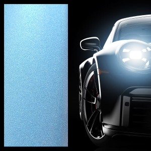 Folia samochodowa Oracal 970-195G metalik dove blue klej kanalikowy ROLKA-25mb