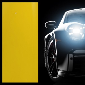 Folia samochodowa Oracal 970-208G żółta post office yellow klej kanalik ROLKA-25mb