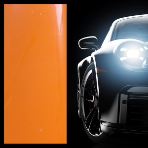 Folia samochodowa Oracal 970-351G pomarańczowa municipal orange klej kanalikowy ROLKA-25mb