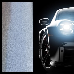 Folia samochodowa Oracal 970-908G metalik aluminium klej kanalikowy ROLKA-25mb