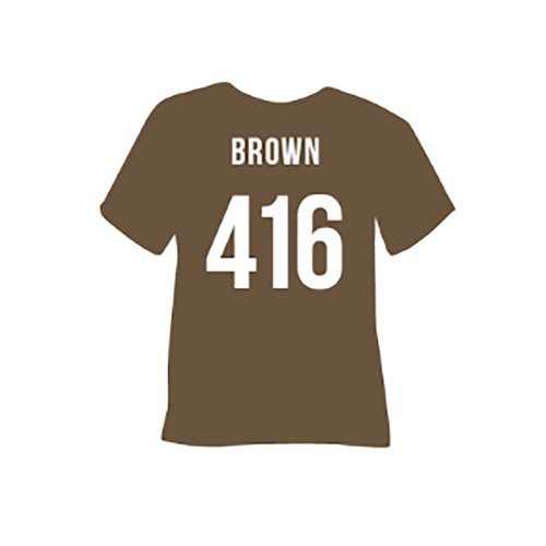 Poli-Flex Premium 416 brązowy brown (rolka 50cmx25mb)