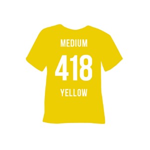 Poli-Flex Premium 418 żółty medium yellow (mb)