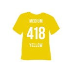 Poli-Flex Premium 418 żółty medium yellow (rolka 50cmx25mb)