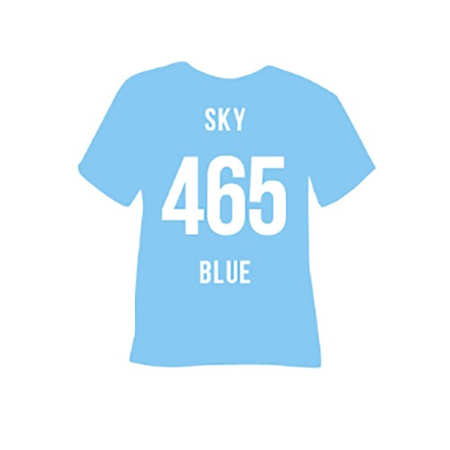 Poli-Flex Premium 465 niebieski sky blue (rolka 50cmx25mb)