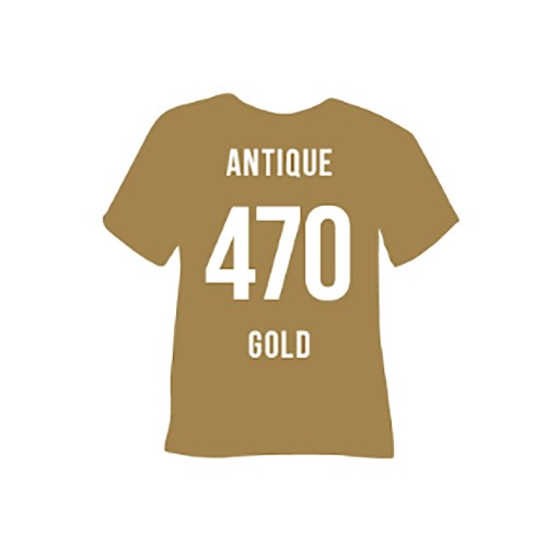 Poli-Flex Premium 470 złoty antique gold (rolka 50cmx25mb)