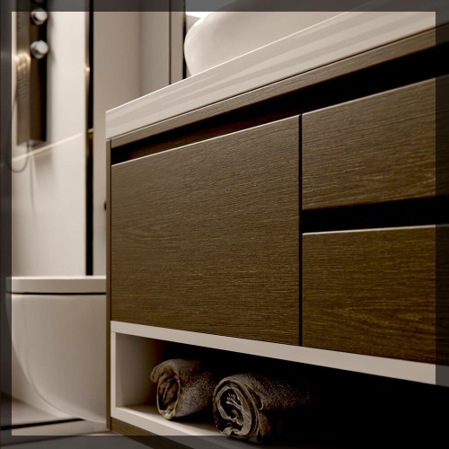 Okleina ALVAR STYL E50 DREWNO Brownish Oak 122cm