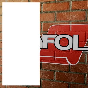 Folia wylewana Oracal 3954 Brick Stone na cegłę, tynk lub beton 137x50mb (rolka)