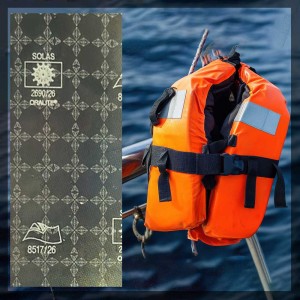 Oralite FD1403 FD Taśma odblask SOLAS do wszywania  do zastos. morskich 5cmx45,7mb