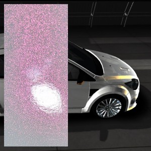 Laminat samochodowy KPMF K71301 różowy Starlight połysk (mb) WYPRZEDAŻ