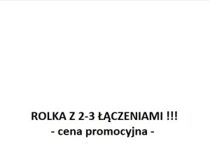 Flex TURBO 4901 biały ROLKA Z ŁĄCZENIAMI !!! (rolka 50cmx25mb)