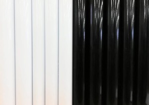 WIELKA WYPRZEDAŻ koloru białego i czarnego serii 551 połysk 100cm - Zestaw AB