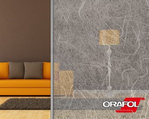 Folia dekoracyjna na szkło Oracal W018 biały kokon szer.152cm (mb) 