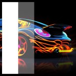 ZESTAW! Oracal 3951GRA+ folia biała + 290GF laminat (szer 152cm x 50mb) 