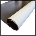 Folia magnetyczna biała matowa 0,7mm; szerokość 102cm